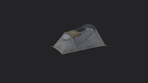 Tent 3D model 002 model