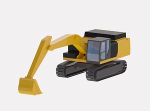 3D Excavator Construction 943E L Simplified