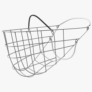 Steel Lattice Muzzle for Racing Dogs Silver