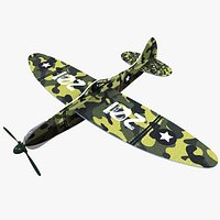 Polystyrene Toy Plane