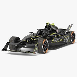 3D model ERT Formula E Team 2024 PBR