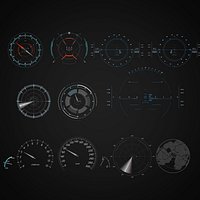 Sci-Fi Hud Elements