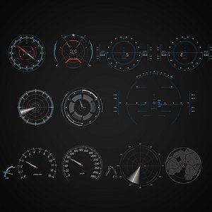 Sci-Fi Hud Elements