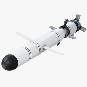 3M-54 Kalibr Missile 3D