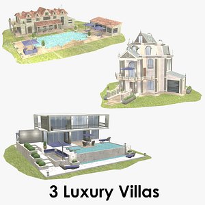 luxury villas - model