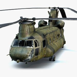 CH-47 Chinook Wrecked