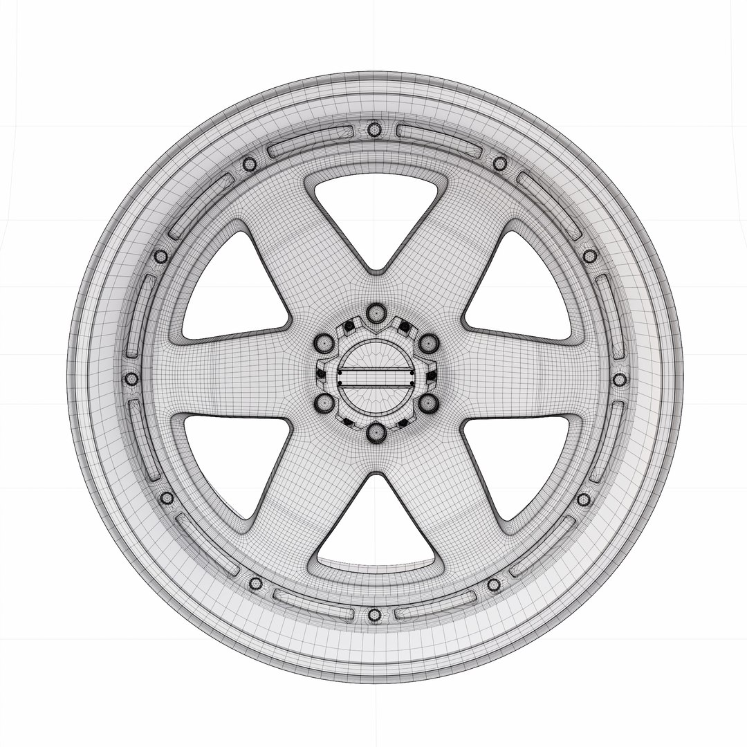 3D Model Car Rim 3d Model - TurboSquid 2385252
