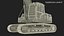 3D model Excavator with Pile of Soil