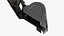 3D model Excavator with Pile of Soil