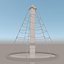 3D climbing net pyramid -
