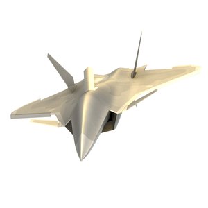 3D Stealth Fighter M-32 model