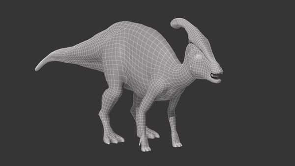 Parasaurolophus 3D model - TurboSquid 1678988