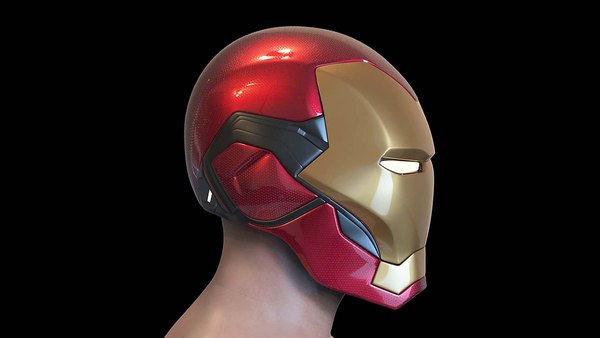 Iron Man MK85 Helmet 3D Pritn Model 3D model