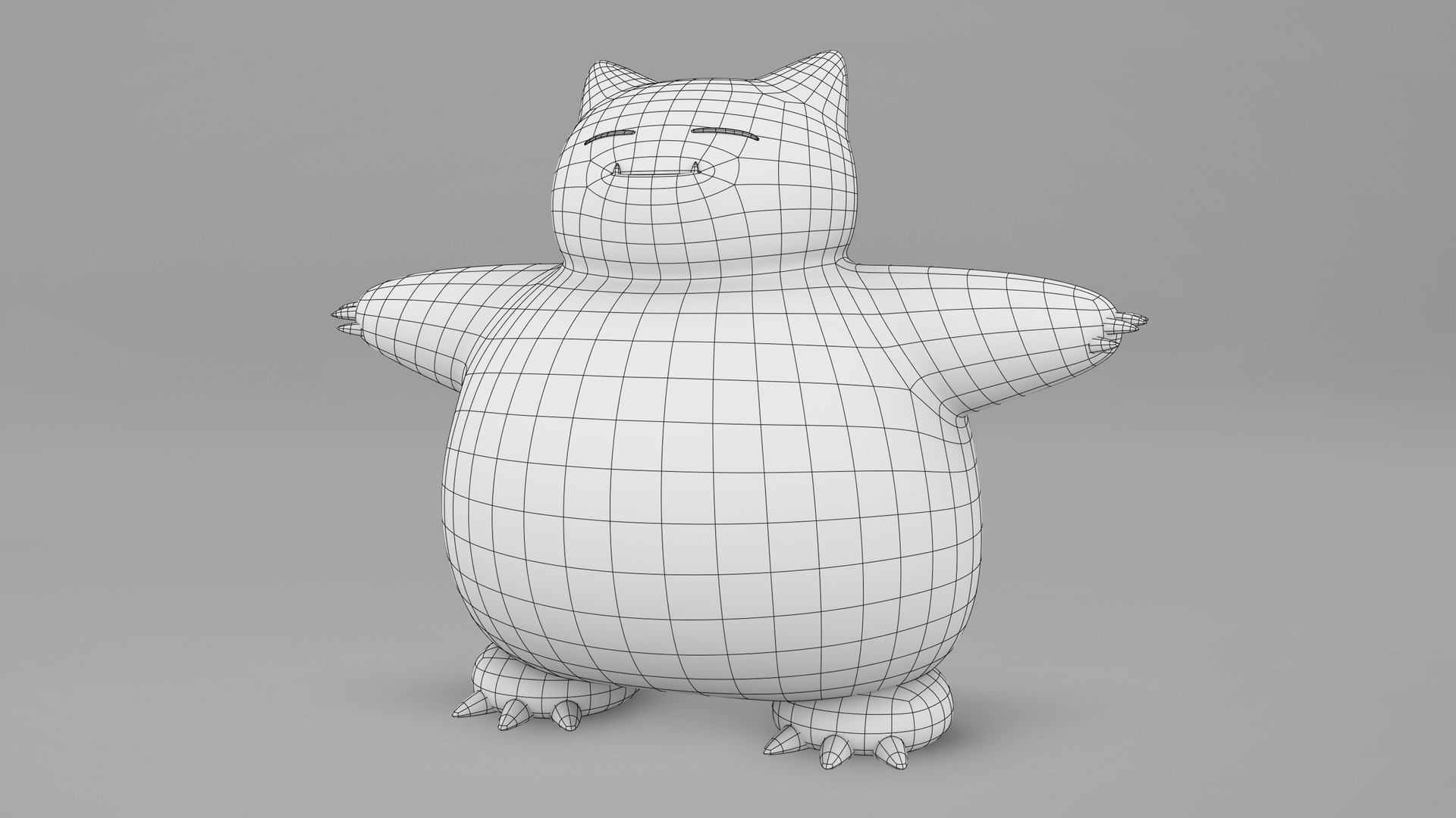3D Pokemon Snorlax Low-poly https://p.turbosquid.com/ts-thumb/zI/Mag5JO/xK/snorlax_hd_wire01/jpg/1697829043/1920x1080/fit_q87/34483b17755e88ed75e1b269d43a3437e5e31f6e/snorlax_hd_wire01.jpg