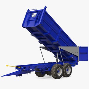 Body Tipper Trailer Clean Rigged