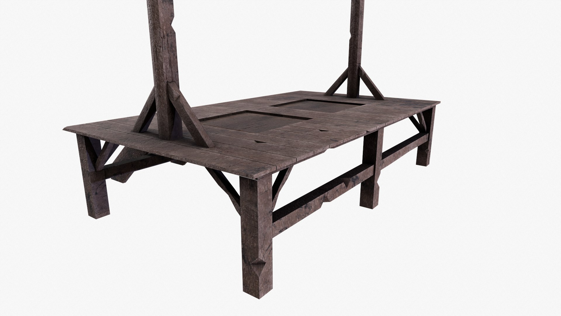 Gallows 2 3D Model - TurboSquid 1900175