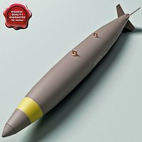 Aircraft Bomb Mk-81 Conical Fin