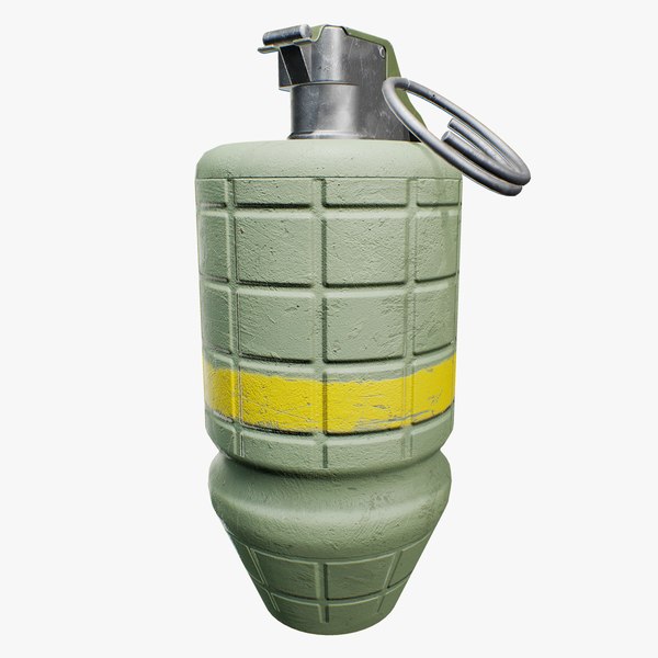 3D модель Дымовая граната M34 - TurboSquid 1818115