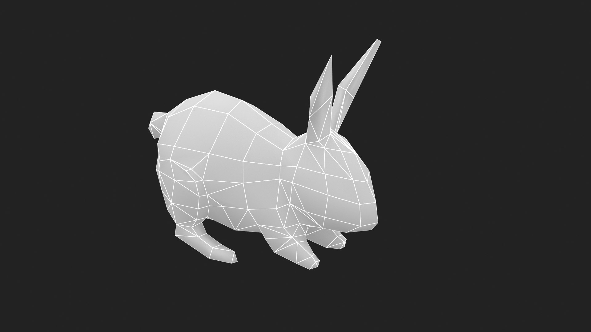 Animated Low-poly Rabbit 3D Model - TurboSquid 2264899