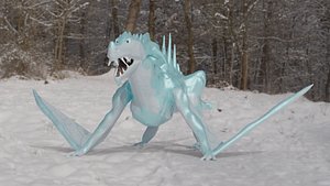 3D model ICE WYVERN