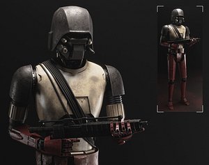 Star Wars HK-87 Droid - Fully Rigged