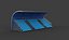 Modelo 3D da arquibancada coberta 05