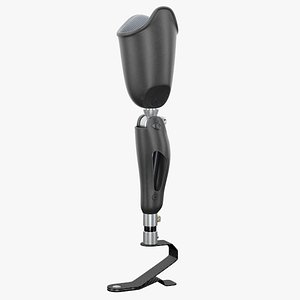 3D Prosthetic Leg PBR model