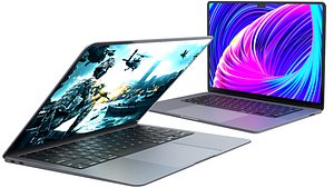 Apple MacBook Pro 2022  MacBook Air 2022 3D model