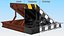 Hydraulic Retractable Bollard Rigged
