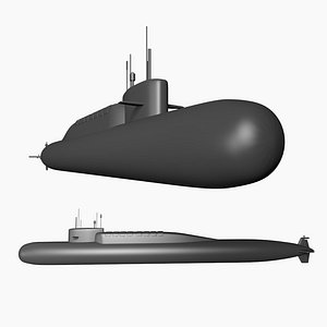 Nuclear submarine 667B Moray eel