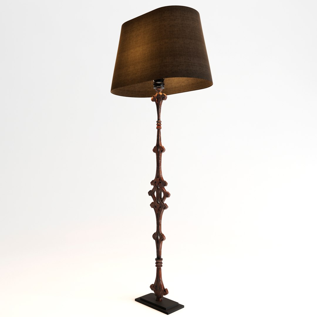3d Max Baluster Lamp