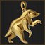Honey Badger Minimalist Pendant