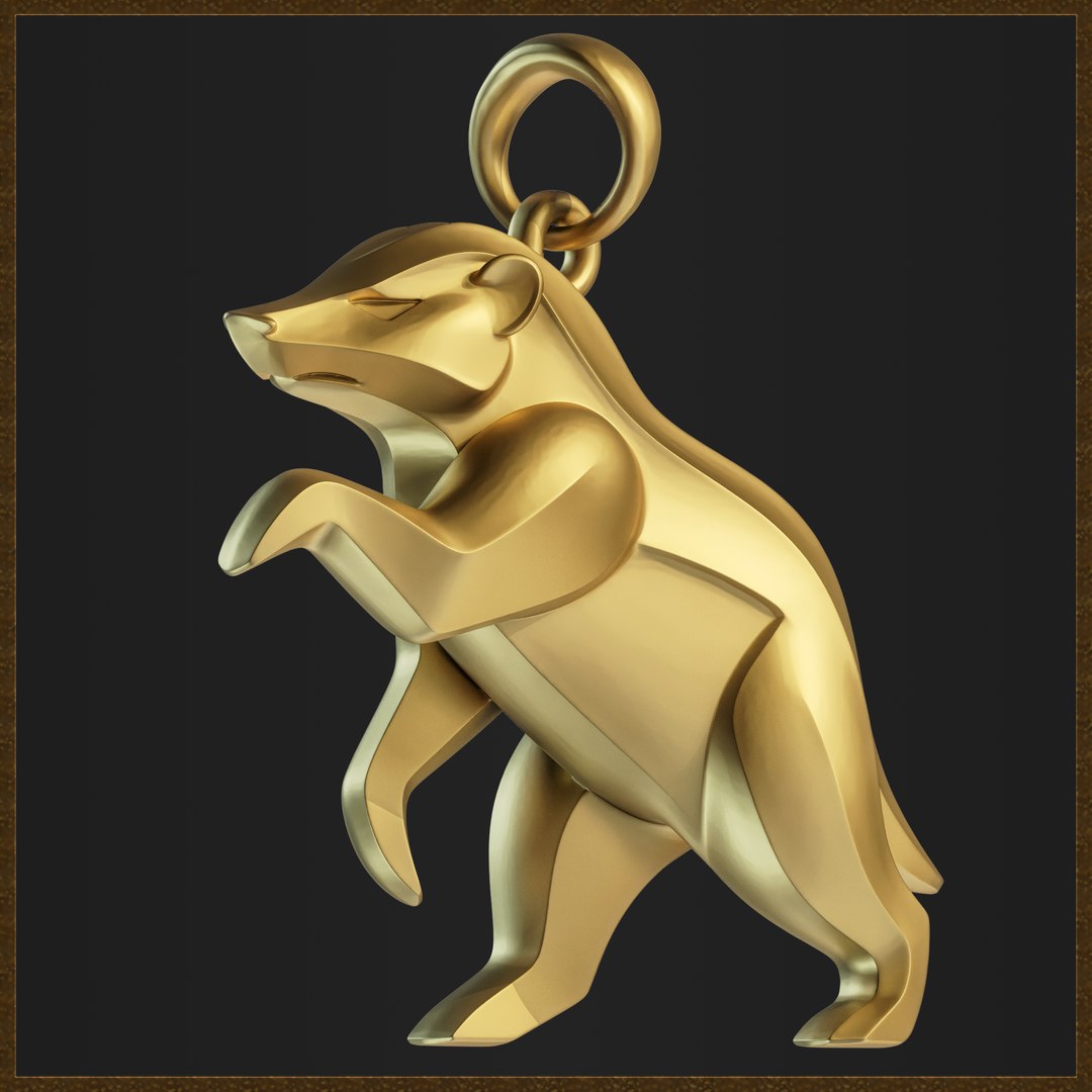 3D Honey Badger Minimalist Pendant model https://p.turbosquid.com/ts-thumb/zI/x5mEj3/tY/5/png/1751995066/1920x1080/fit_q87/a4837a4e7589a12aa3767bef19935652aaa2f09e/5.jpg