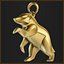 Honey Badger Minimalist Pendant