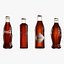 High Detailed Coca Cola Bottle Scene Models