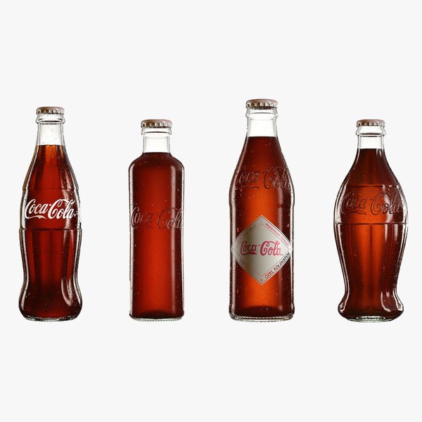 iconic cola bottle 3d model