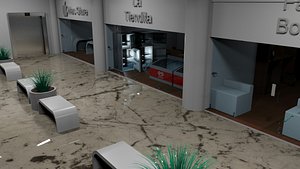 supermarket animation model
