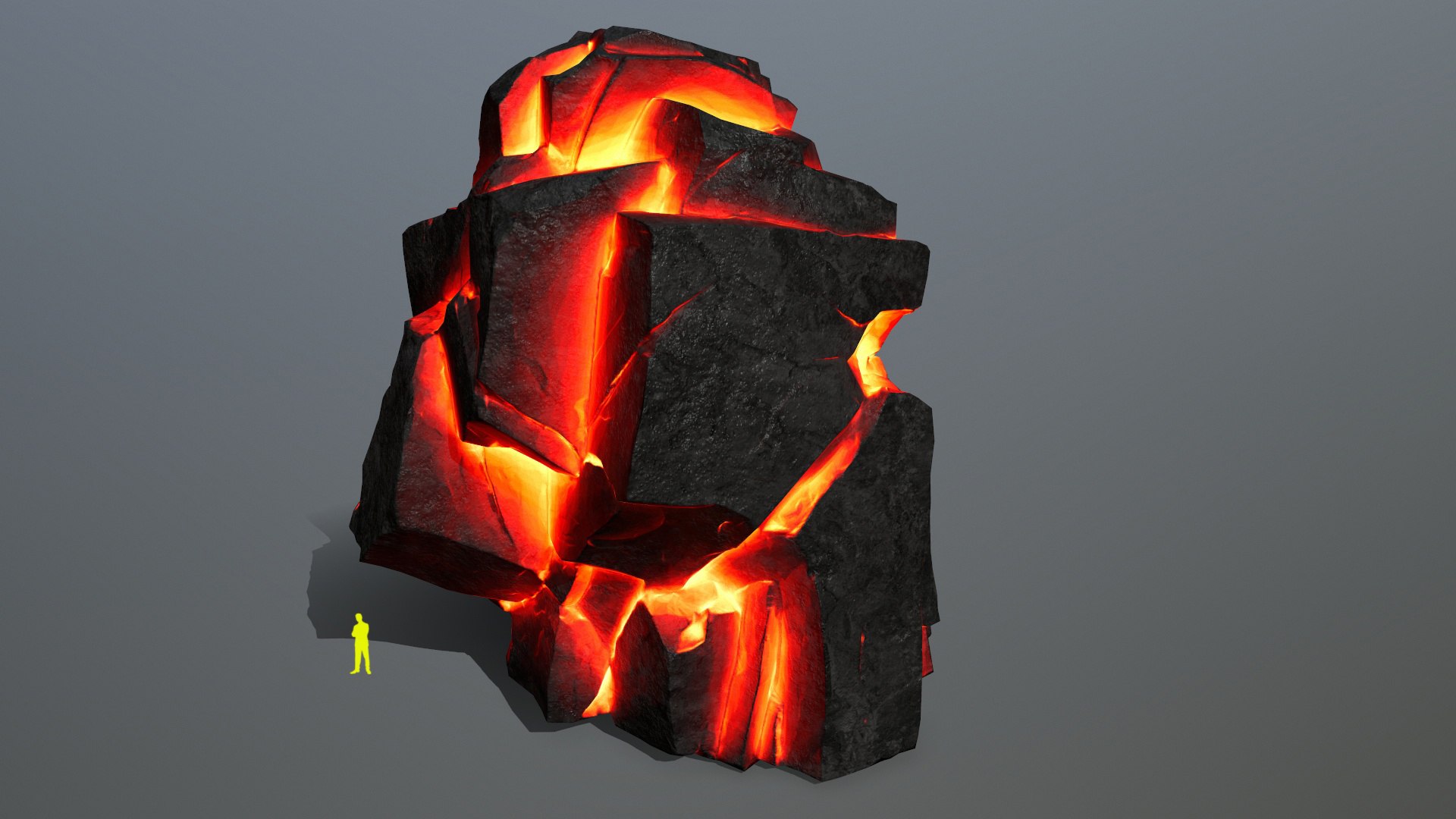 Lava Rocks Model - TurboSquid 2106072
