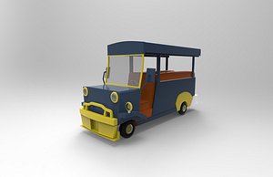 3D model philippine jeepney