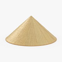Vietnamese Rice Hat Resting