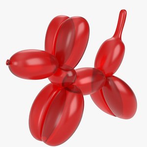 3D Balloon dog model