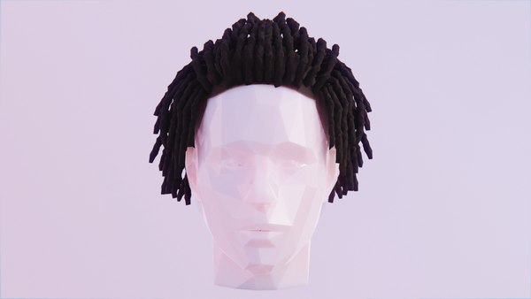 Short Dreads 4 3D model - TurboSquid 1818161