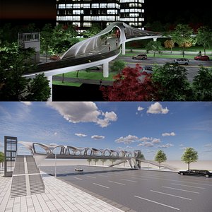 Pedestrian Bridge -A2