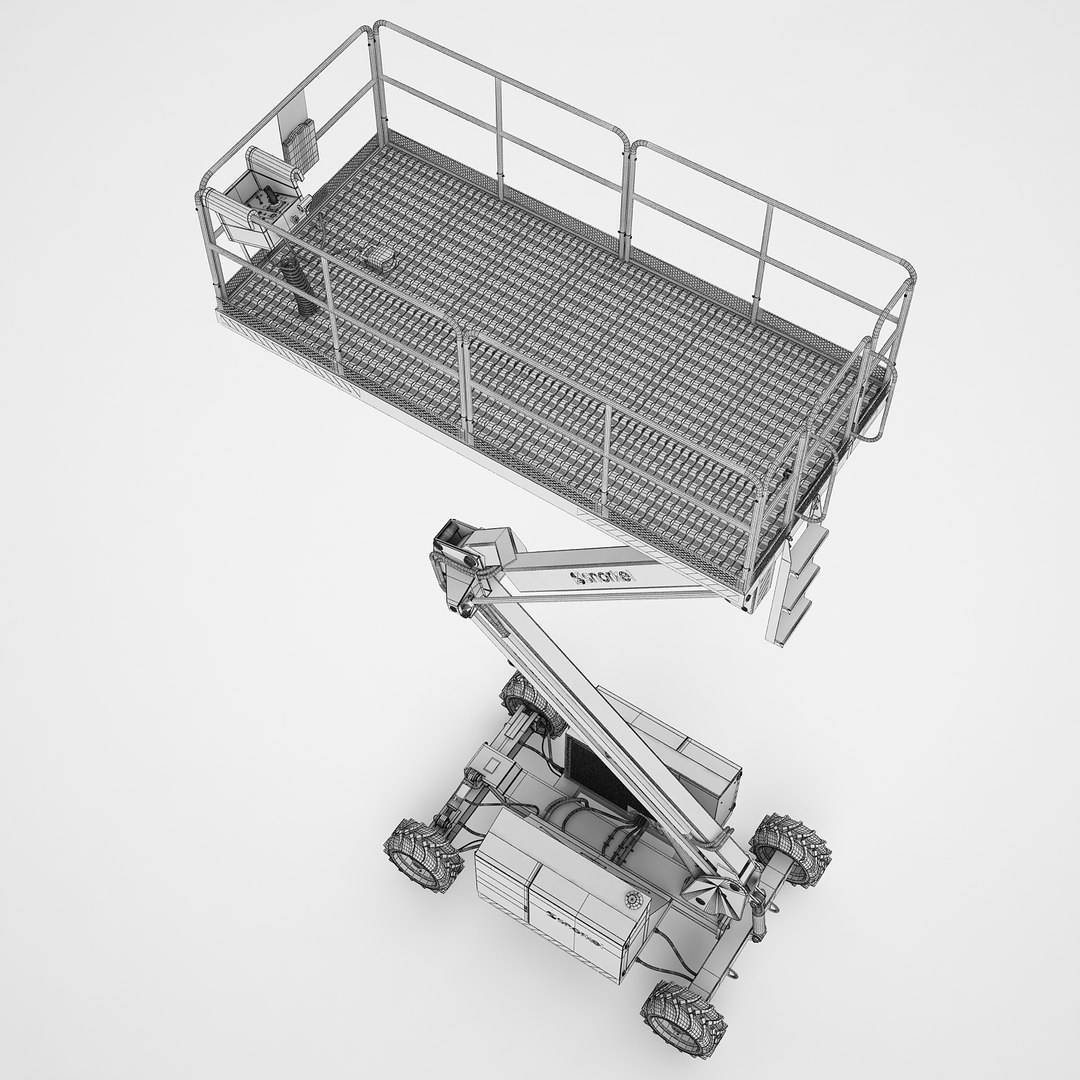 Snorkel lifts 3D TurboSquid 1461526