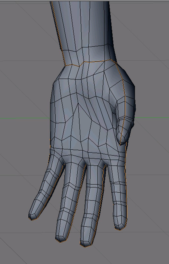 Base Human Male Body 3d Model