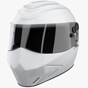 3D Racing Helmet model