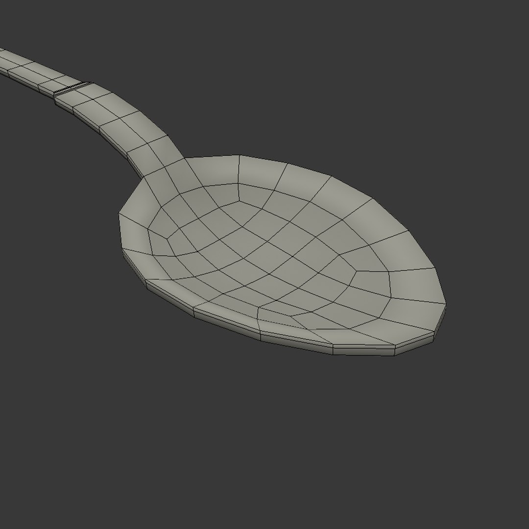 3d spoon