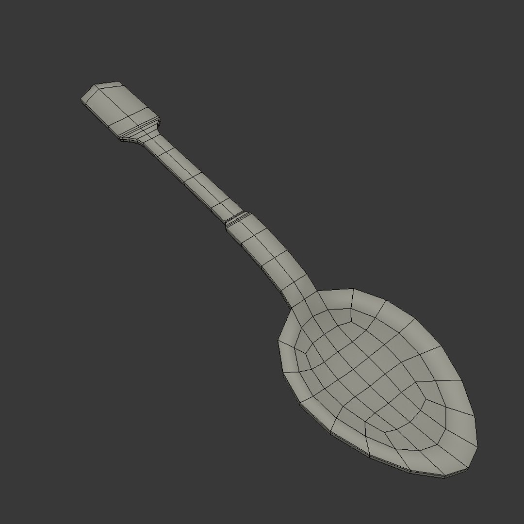3d spoon