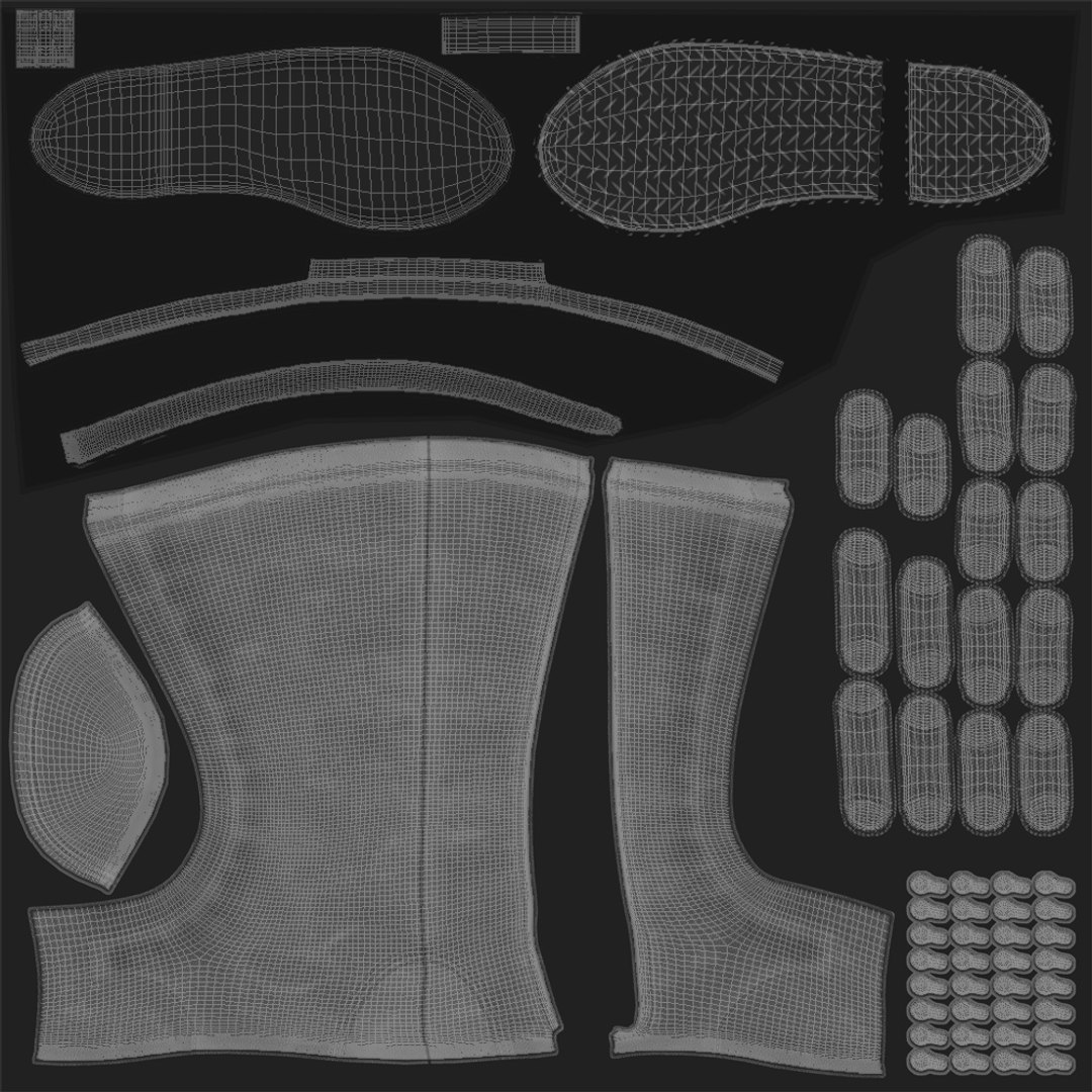 3D Combat Boots CMD 04 model https://p.turbosquid.com/ts-thumb/zJ/i0X4nq/6z/uvw/jpg/1751462537/1920x1080/fit_q87/3d159b3e90a8864379afec18e0742f3835317bf3/uvw.jpg