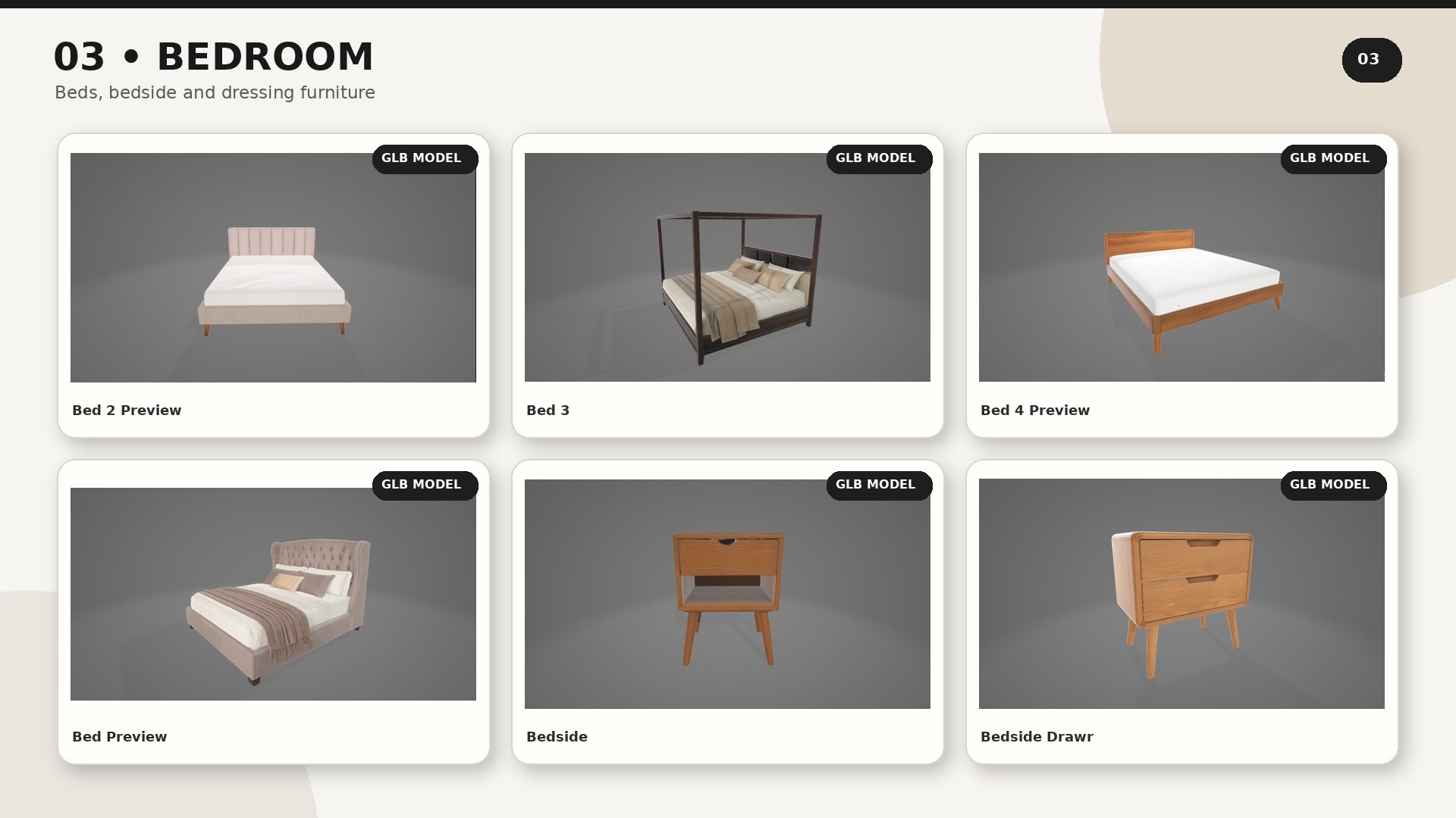 50 Furniture 3D Models Bundle – Modern Sofa, Chair, Table, Cabinet &amp; Interior Assets 3D model https://p.turbosquid.com/ts-thumb/zJ/kOpYBT/Gq/furniture_preview_04/jpg/1786715477/1920x1080/fit_q87/faf6e518aafc5d3484083bfe29804c13717c41f8/furniture_preview_04.jpg